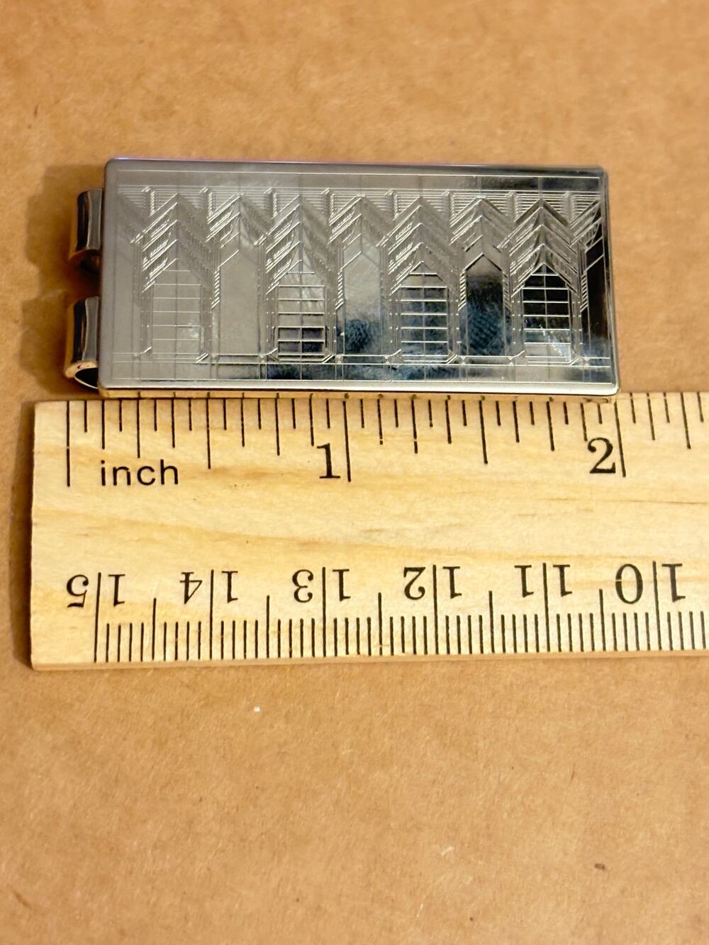 NIB Frank Lloyd Wright Sumac Money Clip